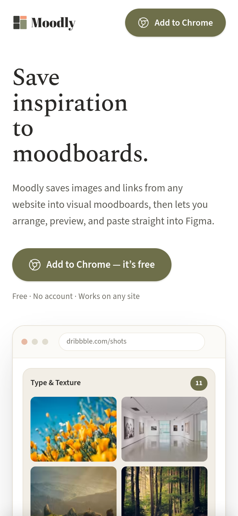 Homepage / Lander