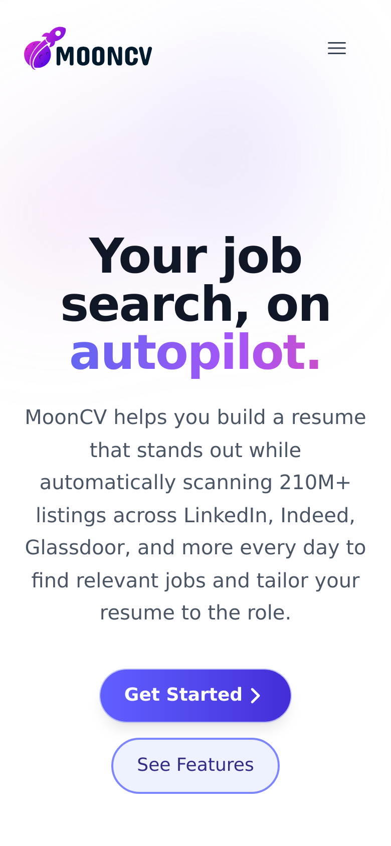 Homepage / Lander