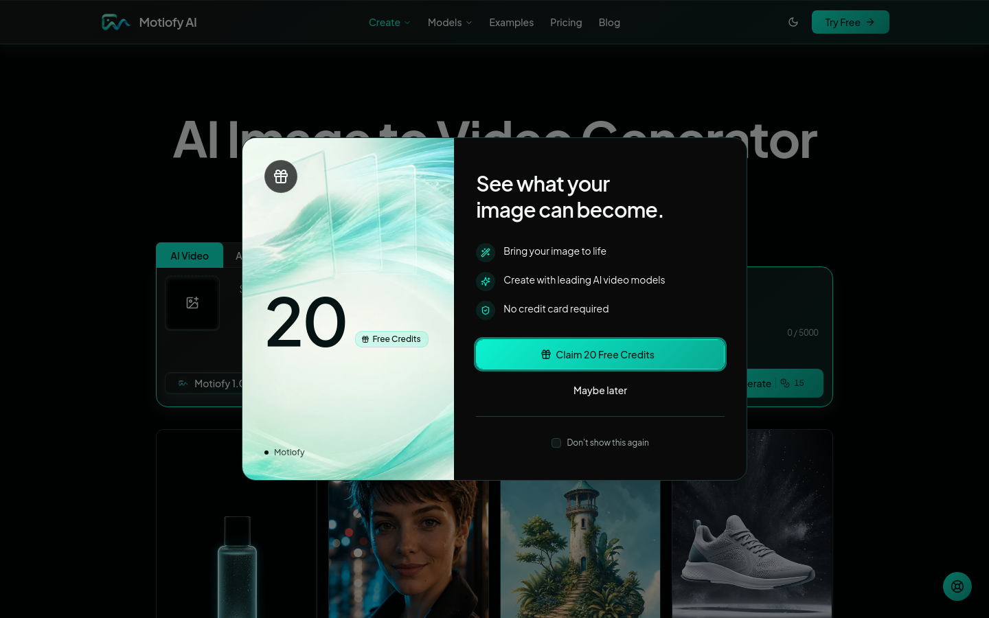Captured Homepage / Lander