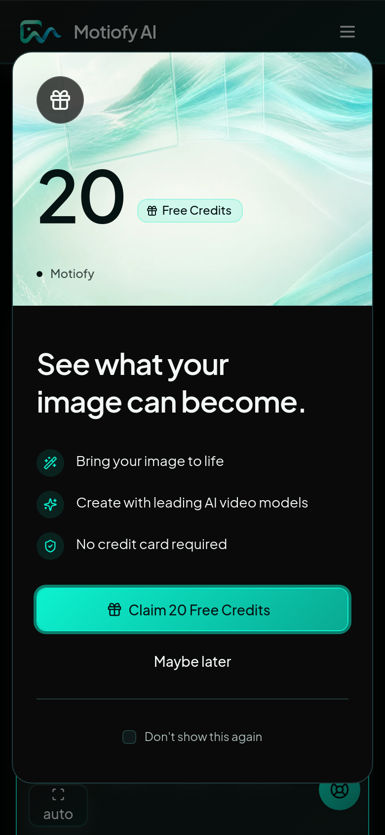 Homepage / Lander
