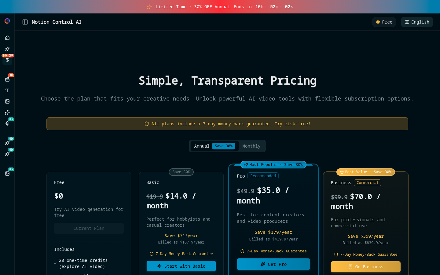 Pricing
