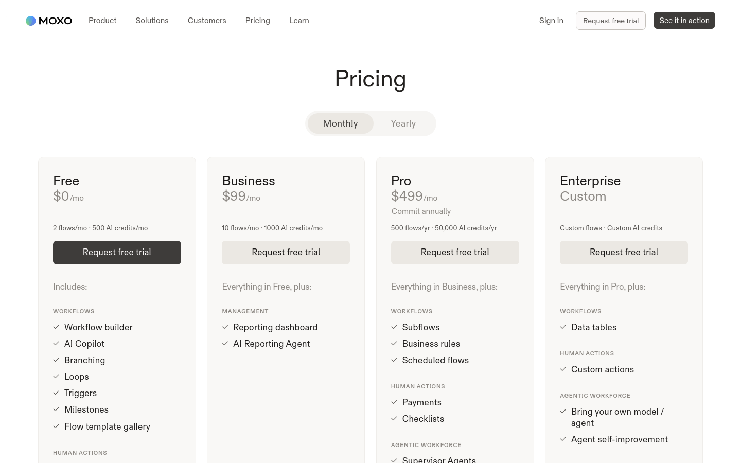 Pricing