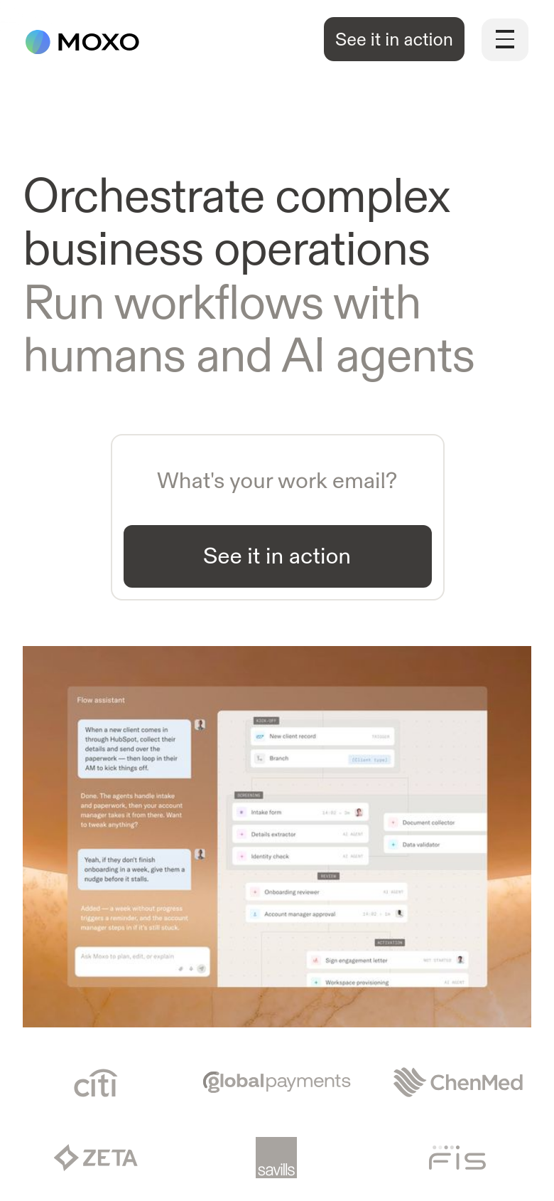 Homepage / Lander