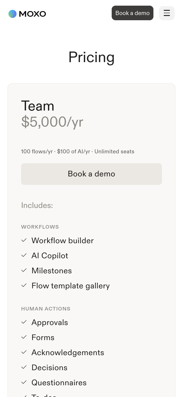 Pricing