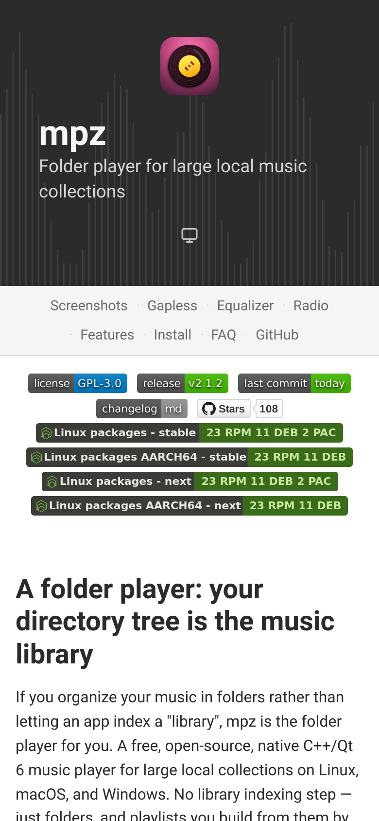 Homepage / Lander