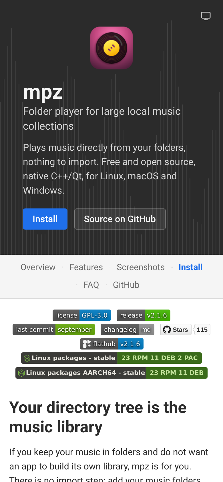 Homepage / Lander