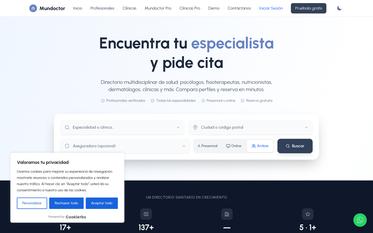 Captured Homepage / Lander