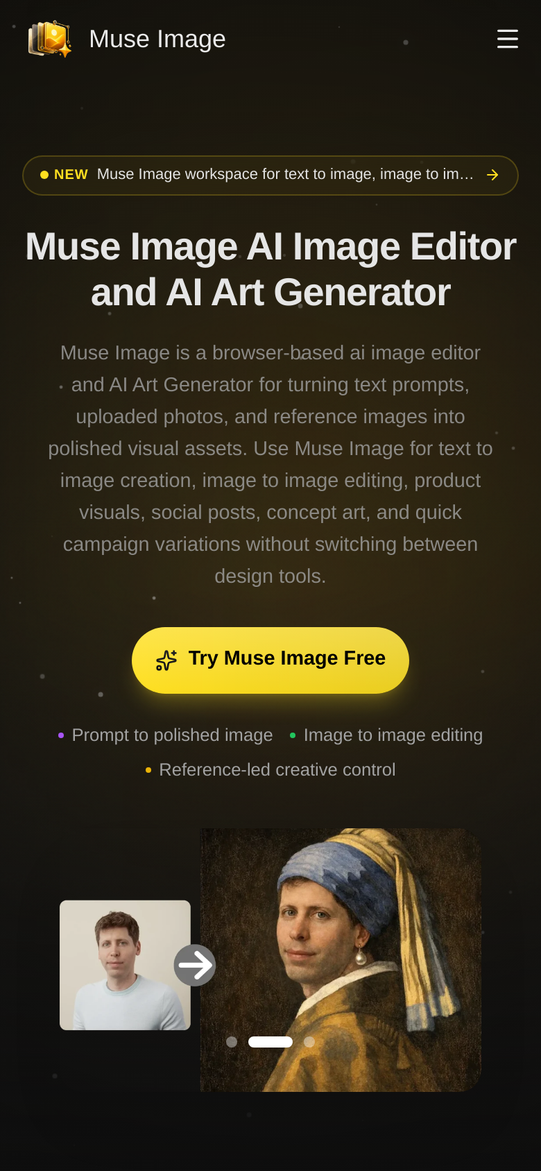 Homepage / Lander