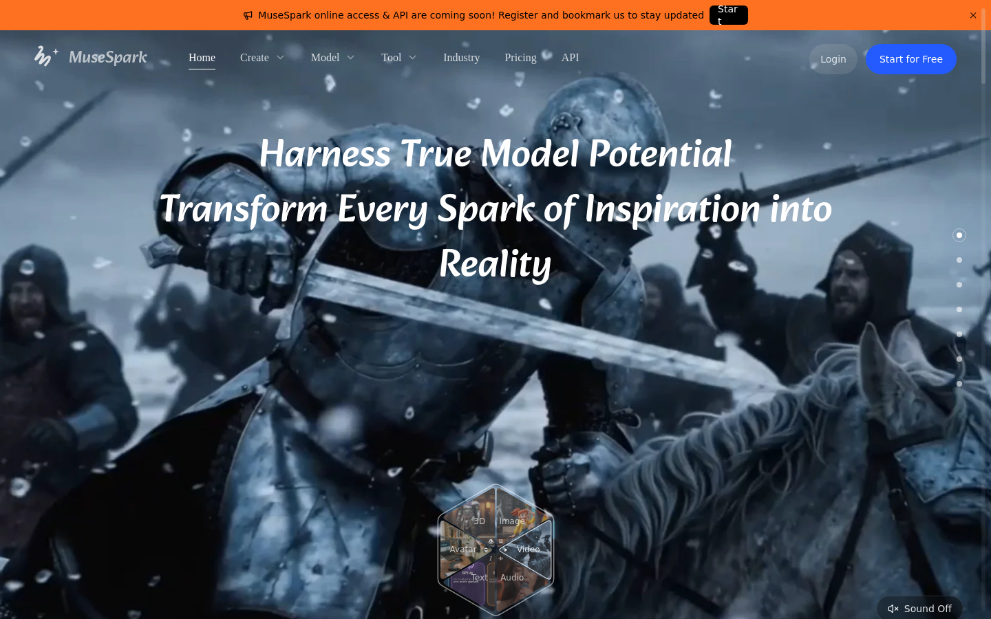 Captured Homepage / Lander