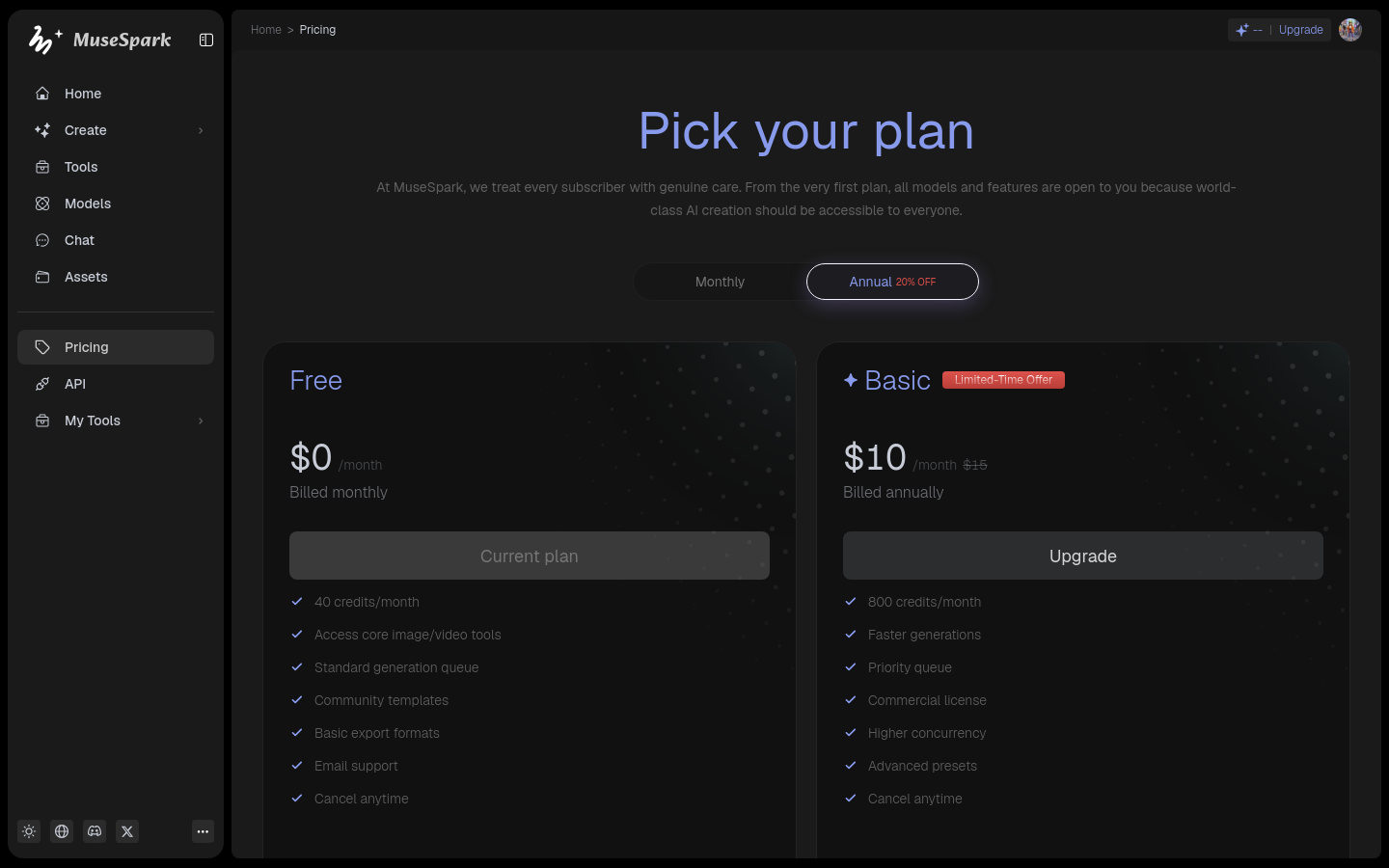 Pricing