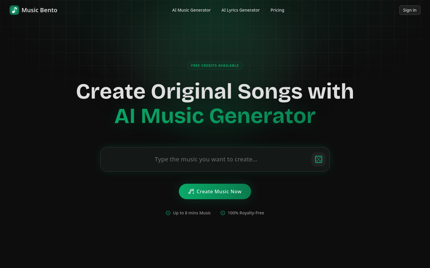 Captured Homepage / Lander