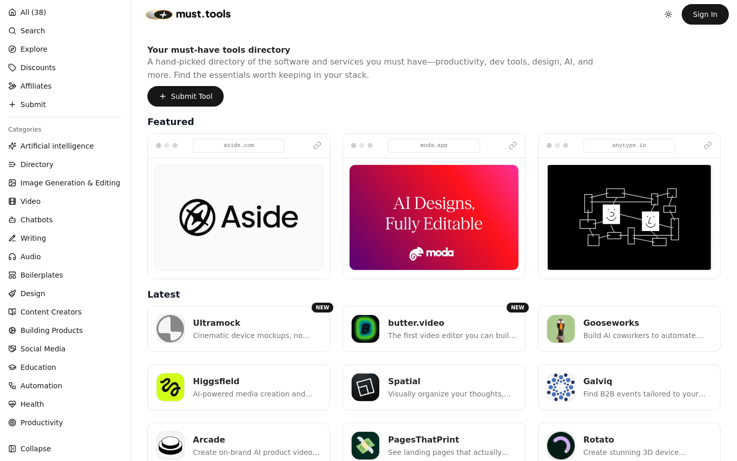 Captured Homepage / Lander