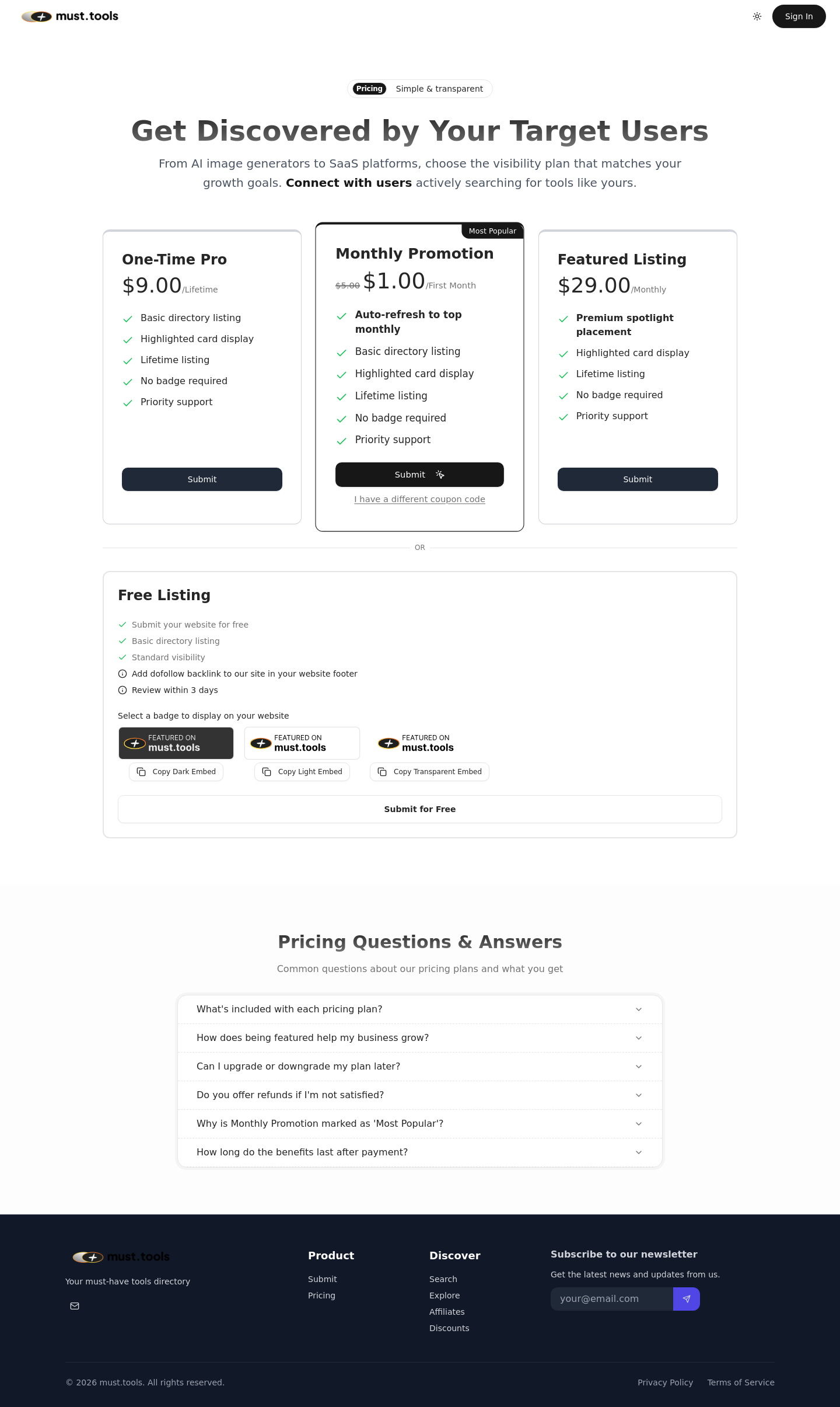 Price anchor element
