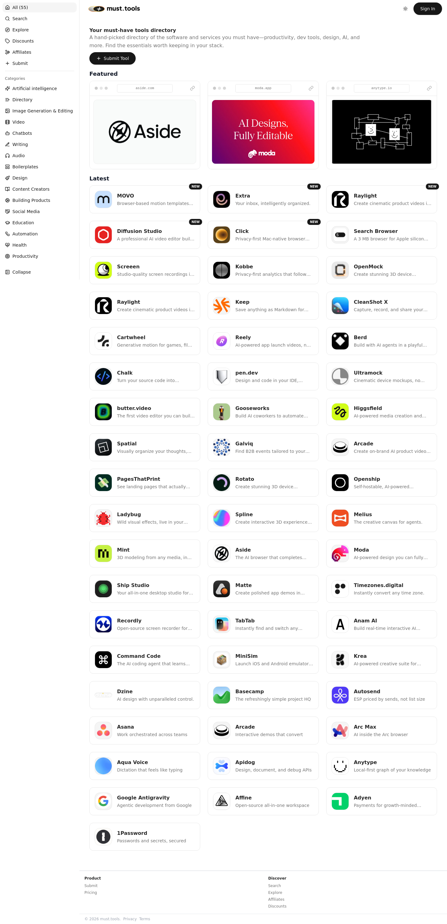 must.tools — 