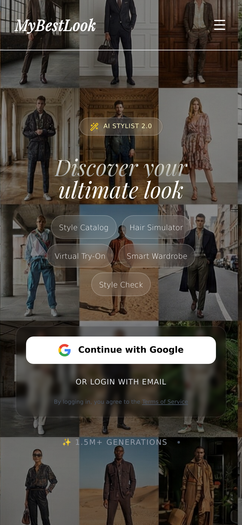 Homepage / Lander