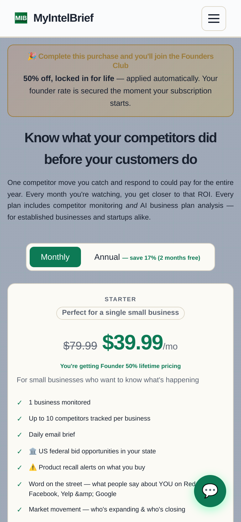 Pricing