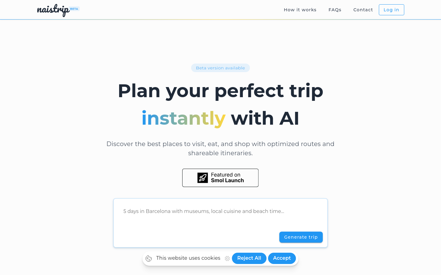 Captured Homepage / Lander