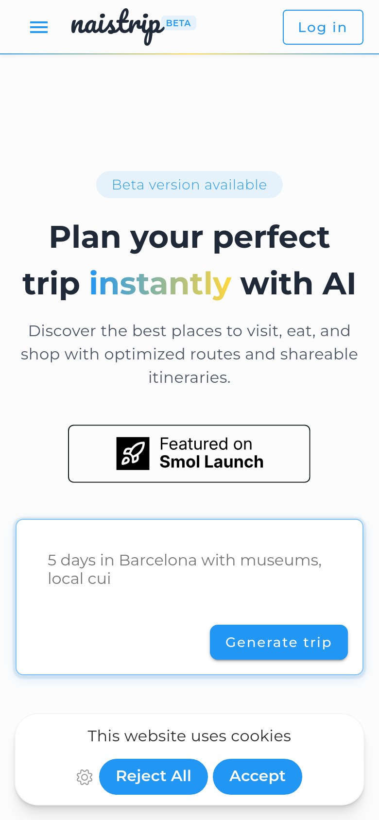 Homepage / Lander