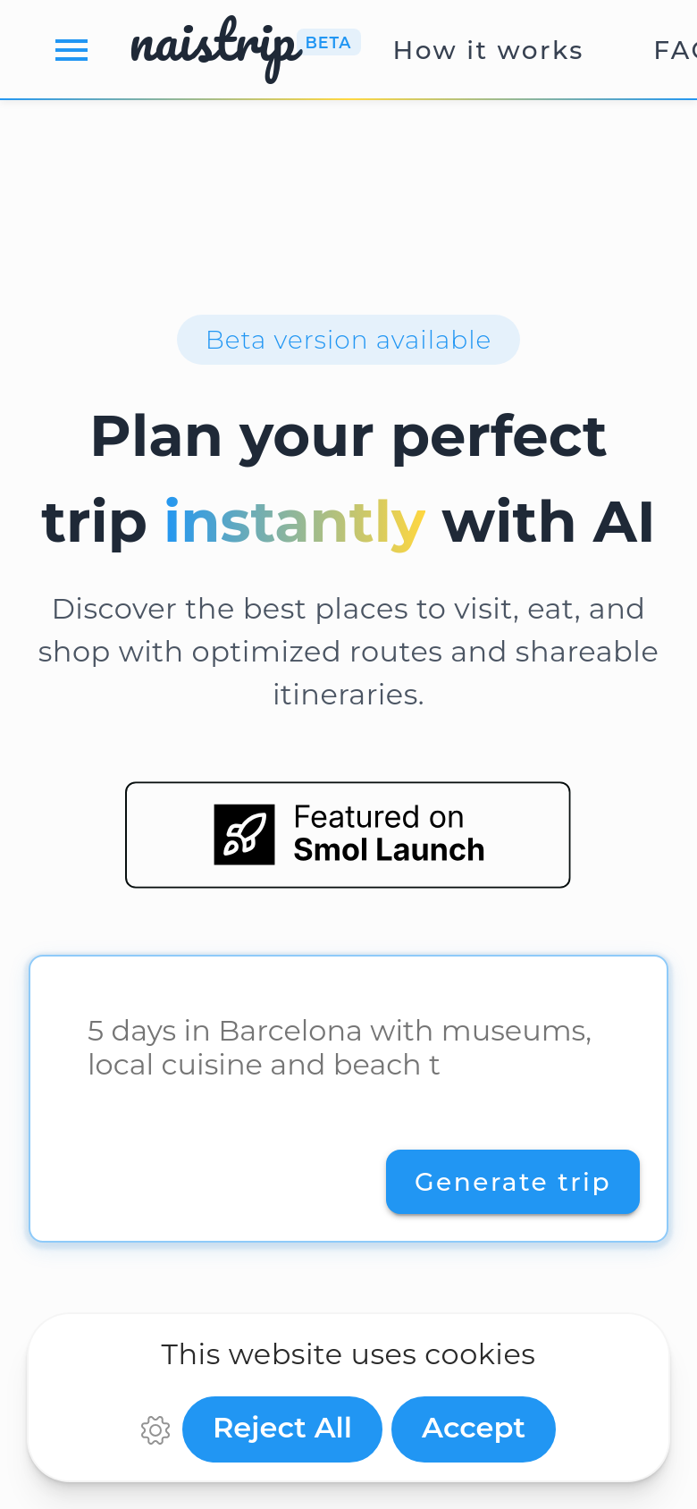 Homepage / Lander
