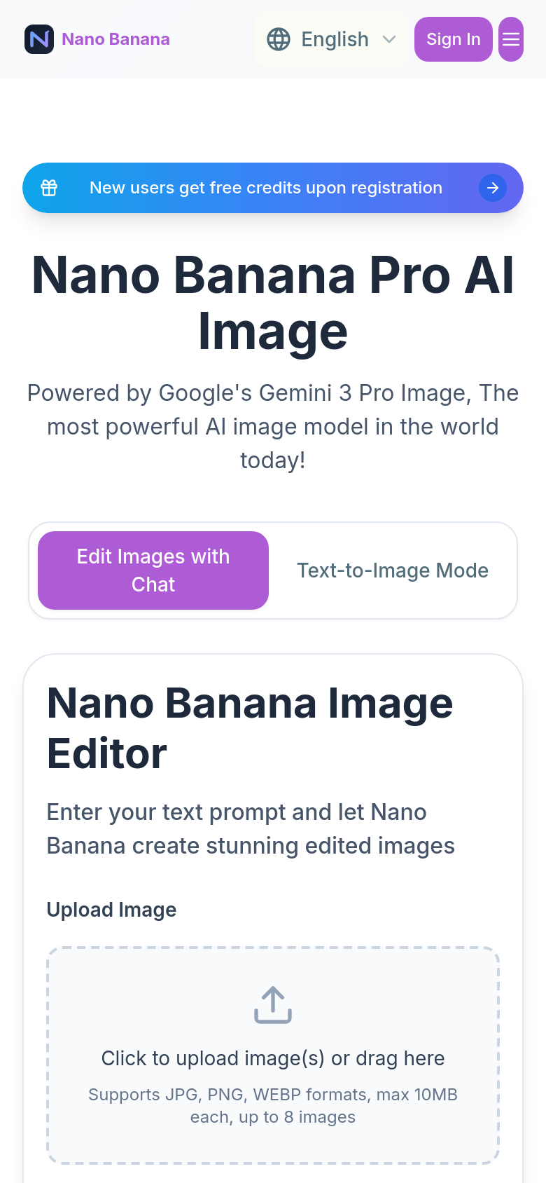 Homepage / Lander