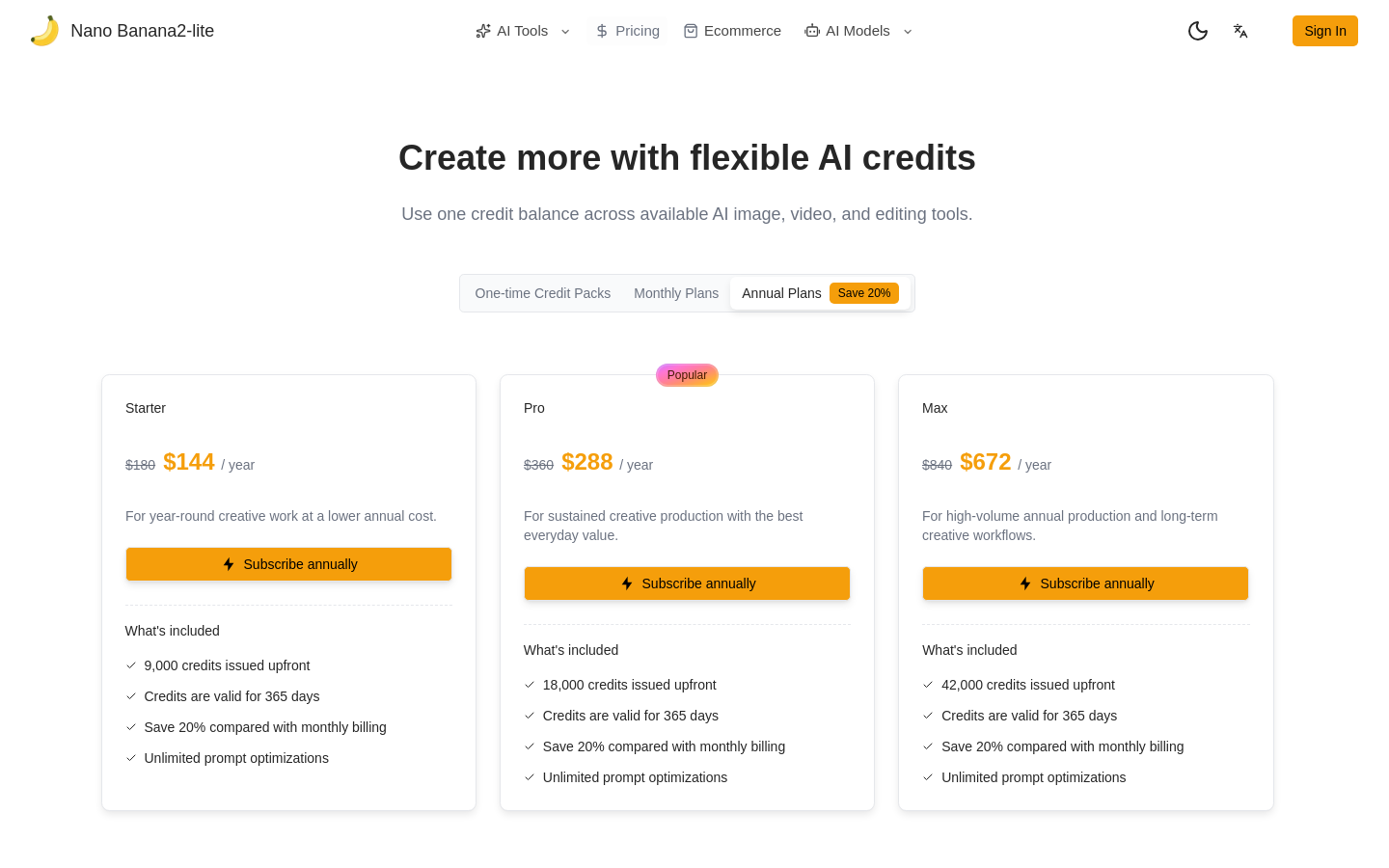Pricing