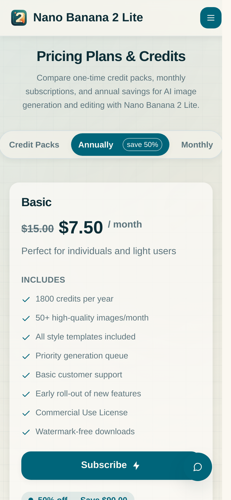Pricing