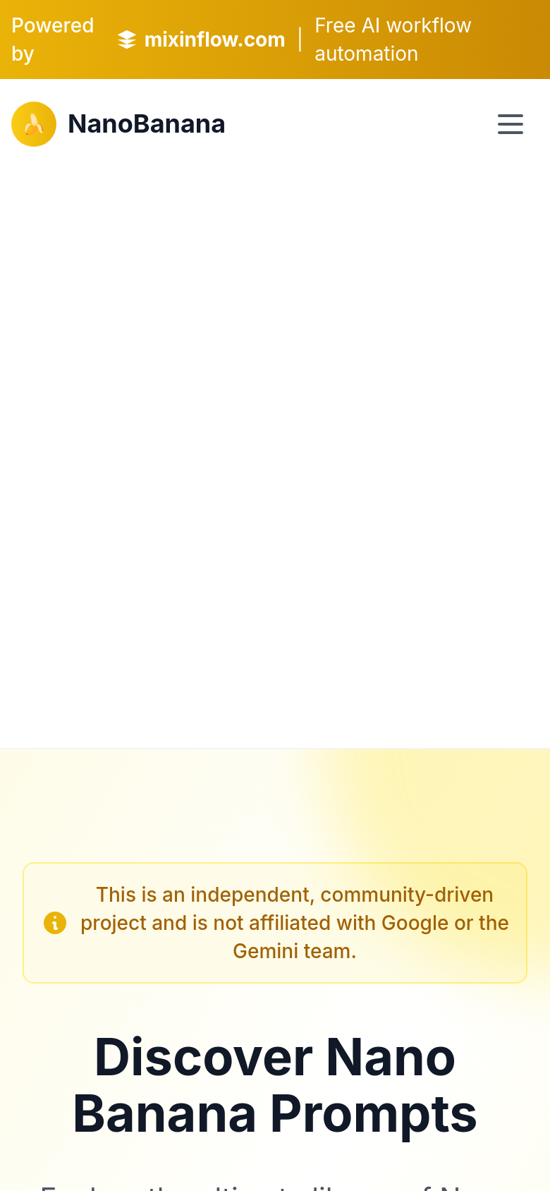 Homepage / Lander