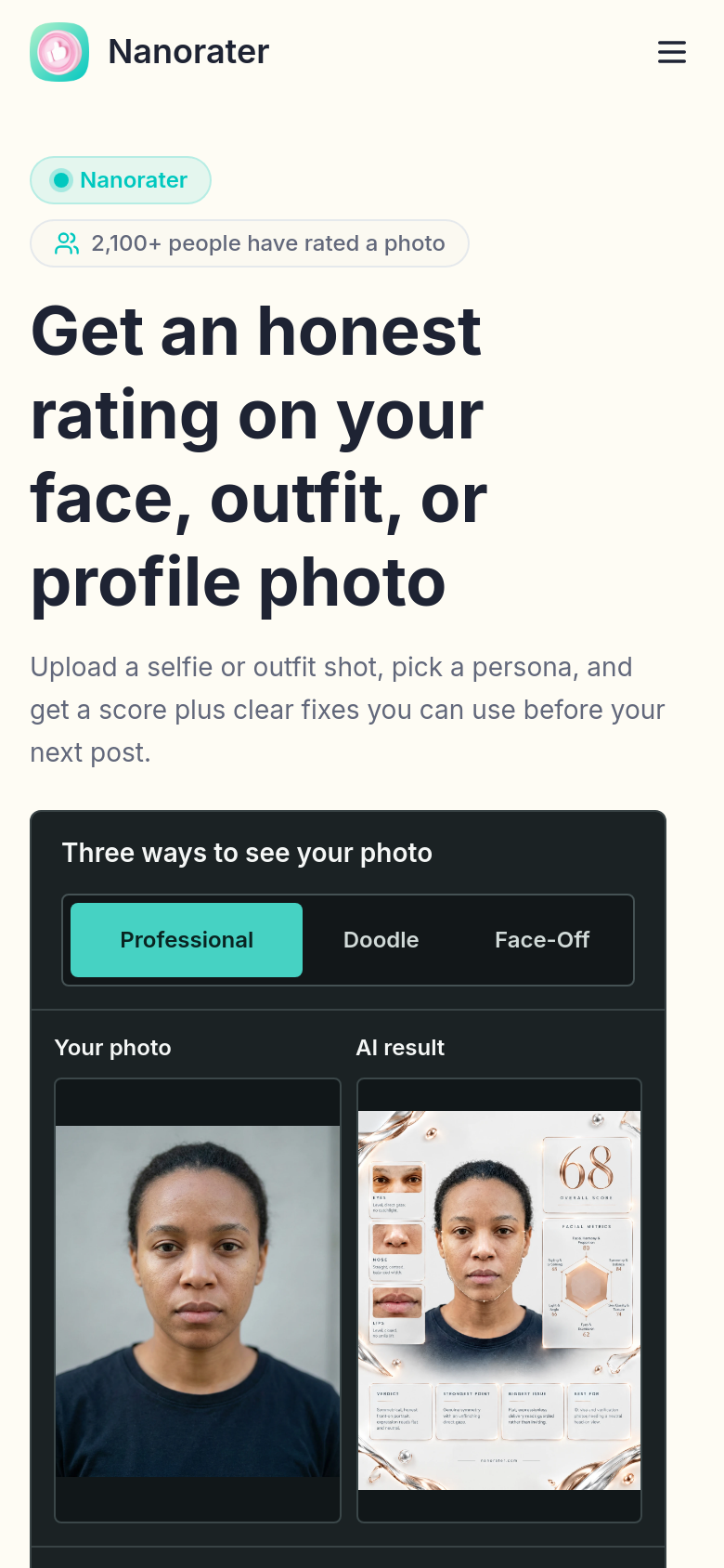 Homepage / Lander