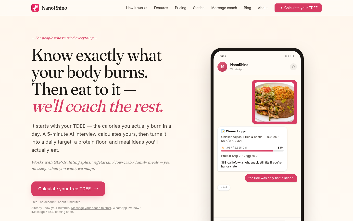 Captured Homepage / Lander