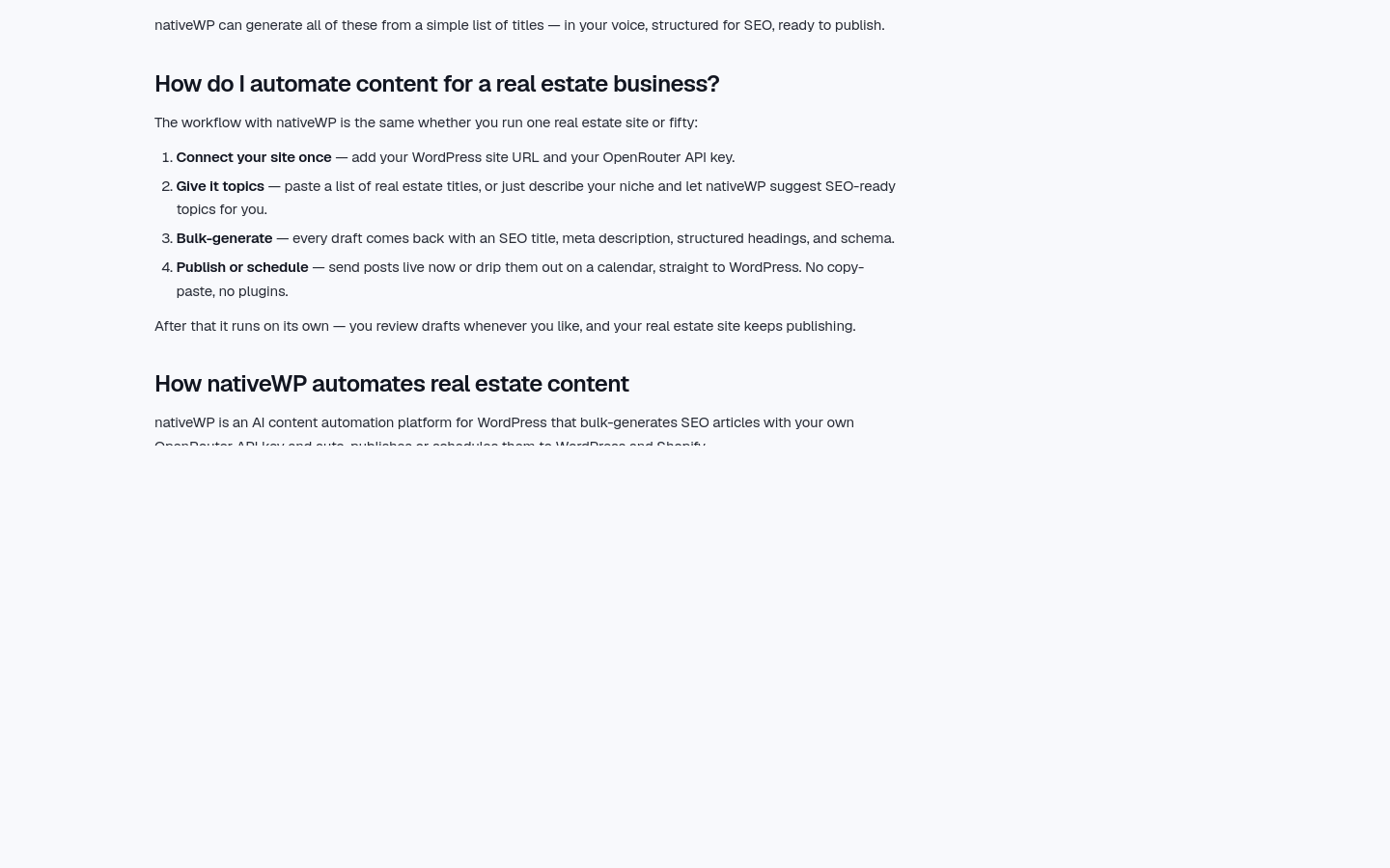 Use Cases