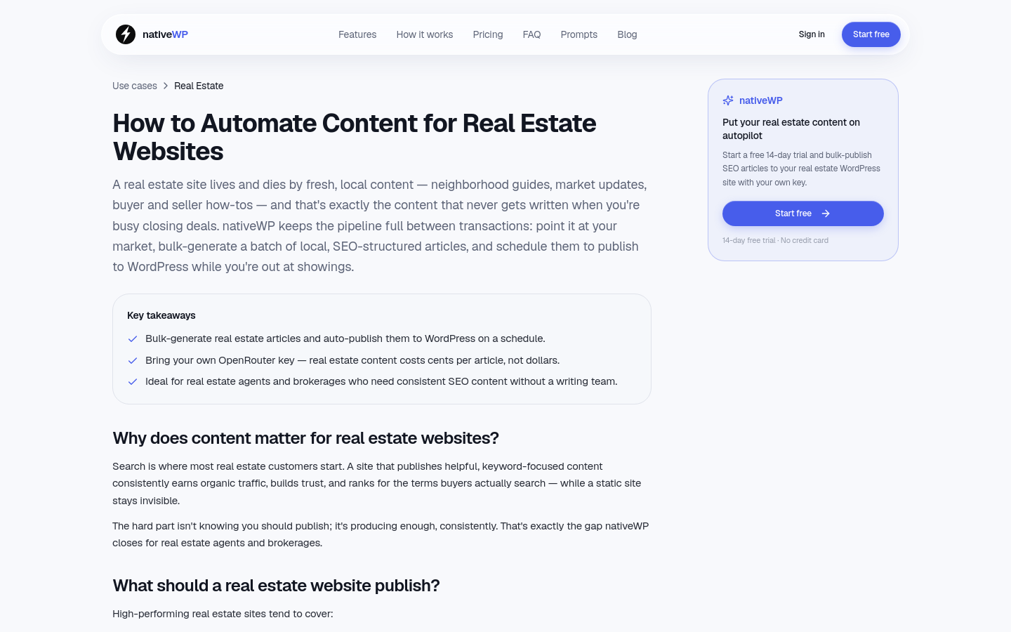 Use Cases