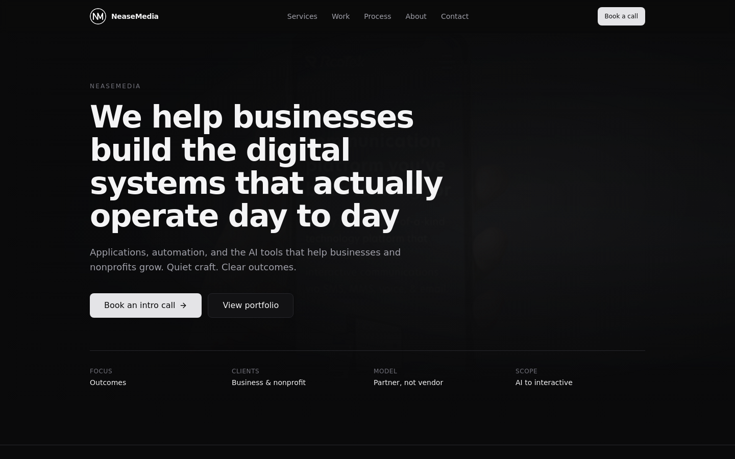 Captured Homepage / Lander