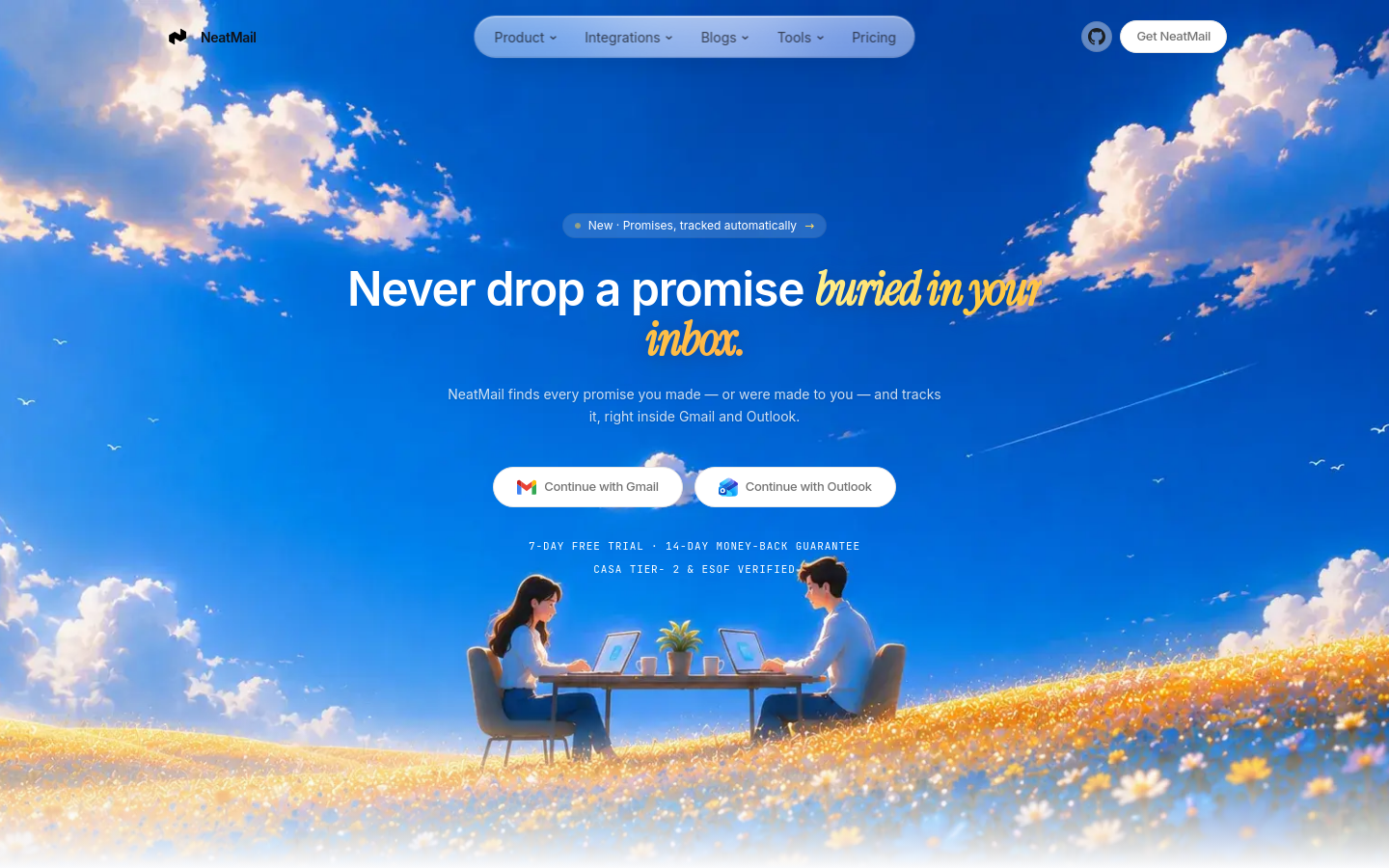 Captured Homepage / Lander