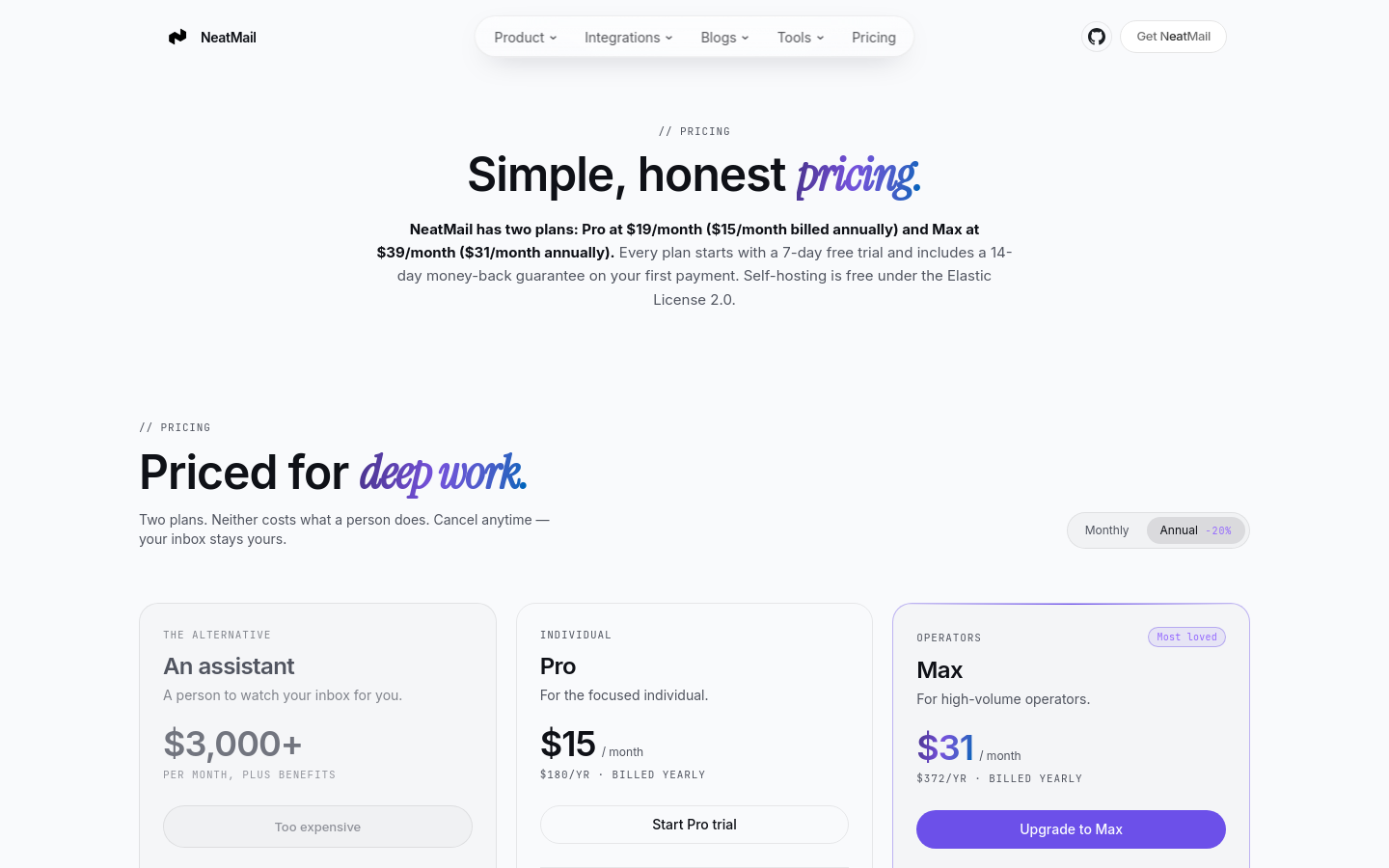 Pricing