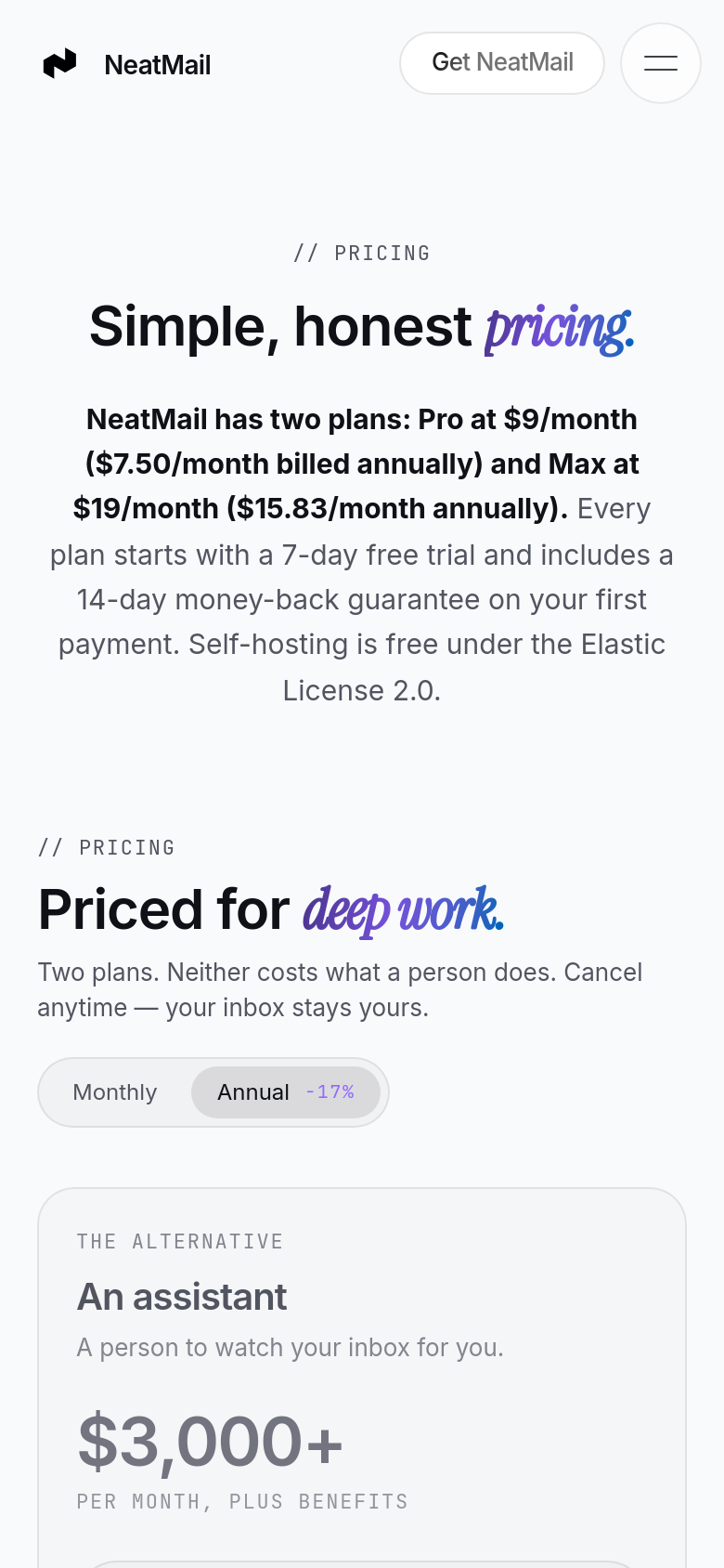 Pricing