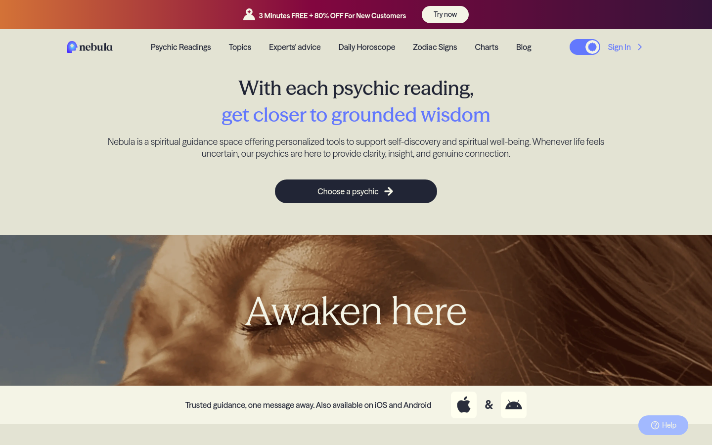 Captured Homepage / Lander