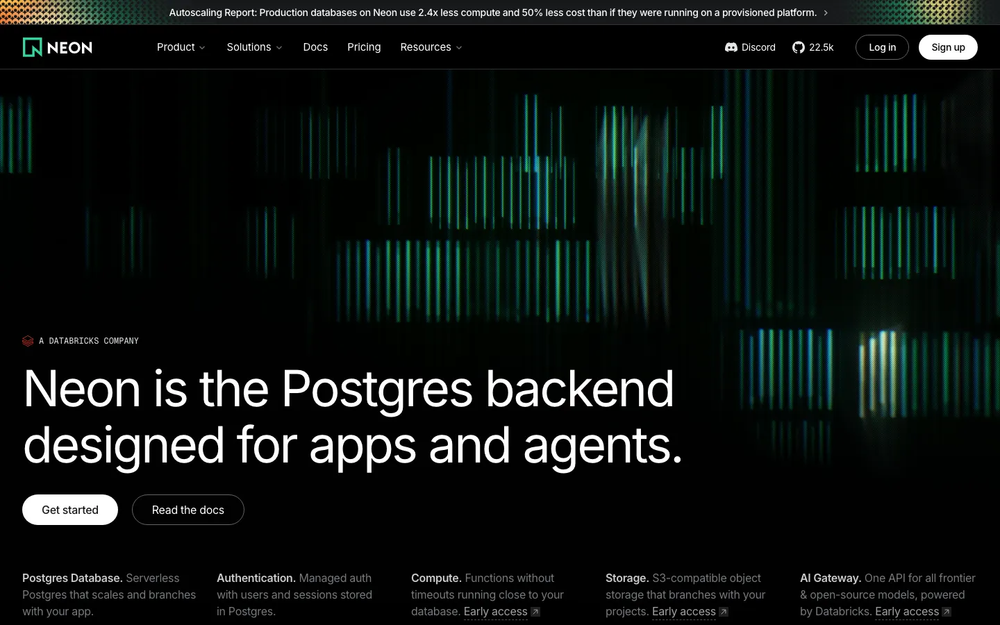 Captured Homepage / Lander