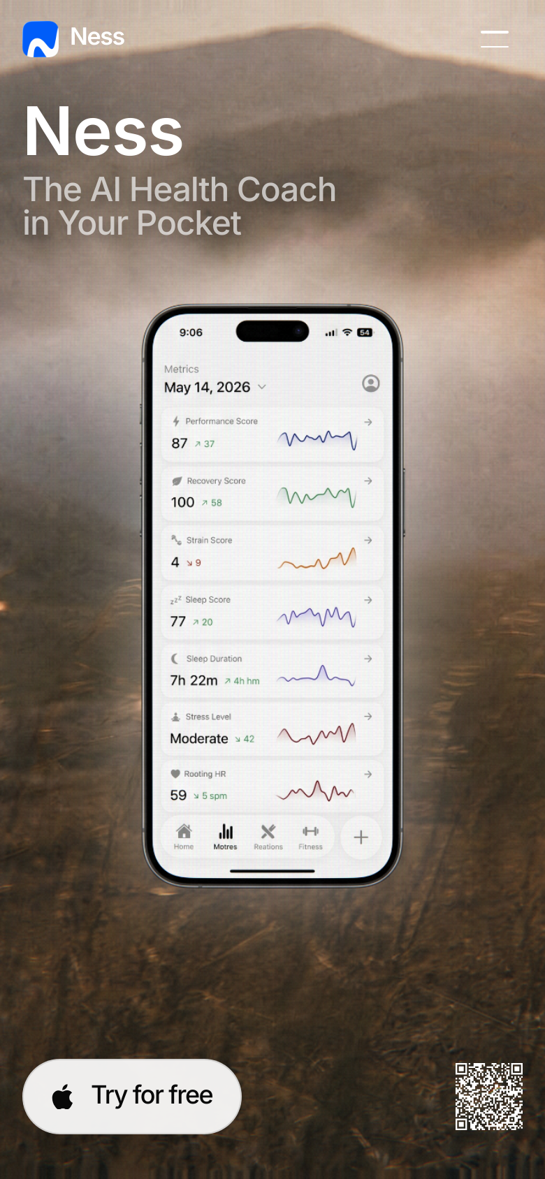 Homepage / Lander