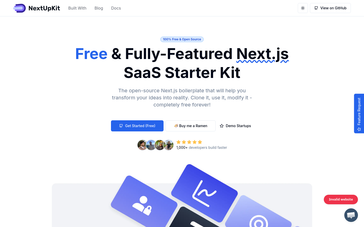 Captured Homepage / Lander