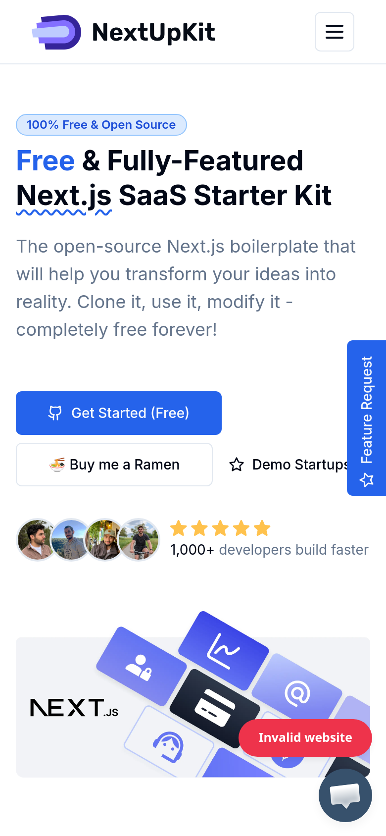 Homepage / Lander