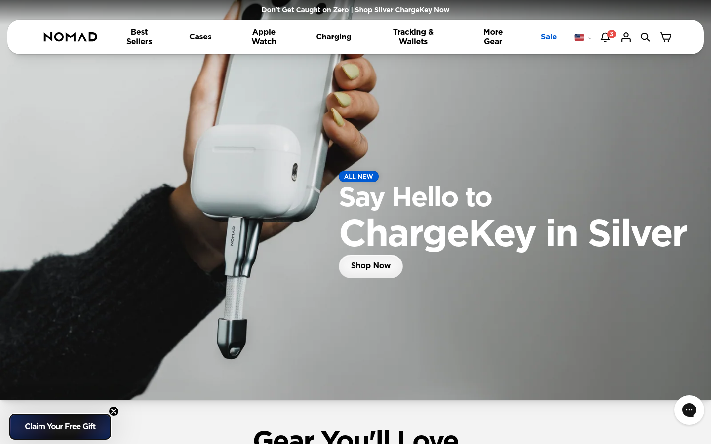 Captured Homepage / Lander