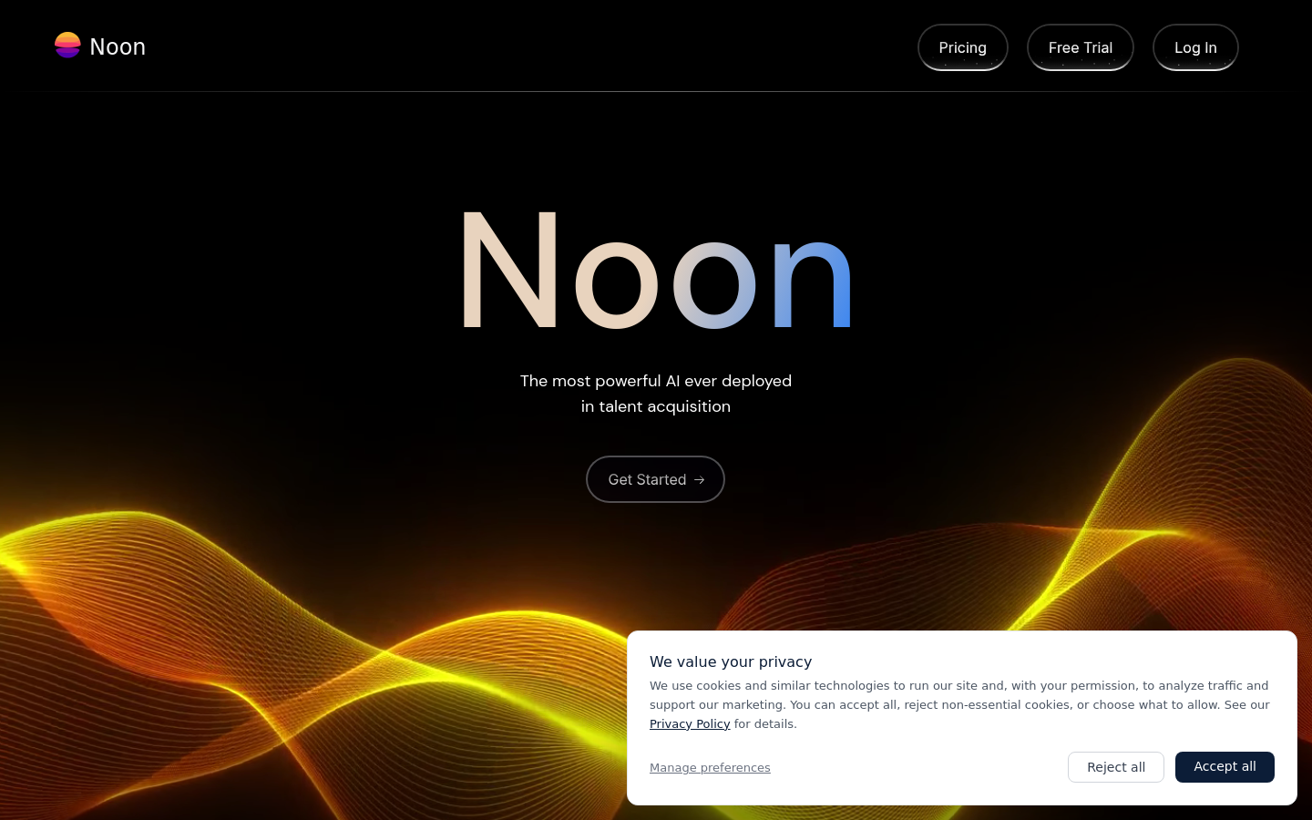 Captured Homepage / Lander