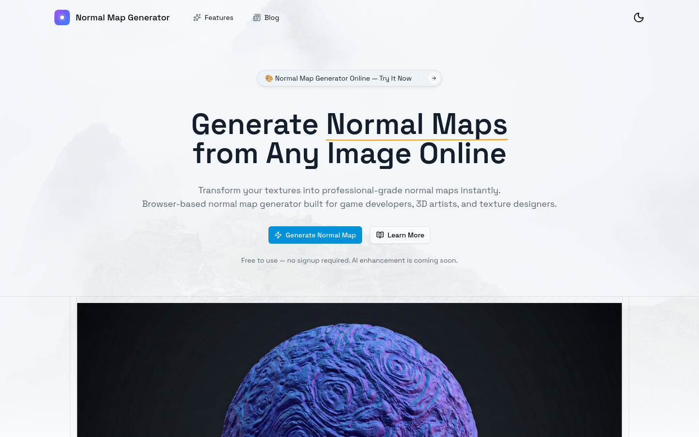 Captured Homepage / Lander
