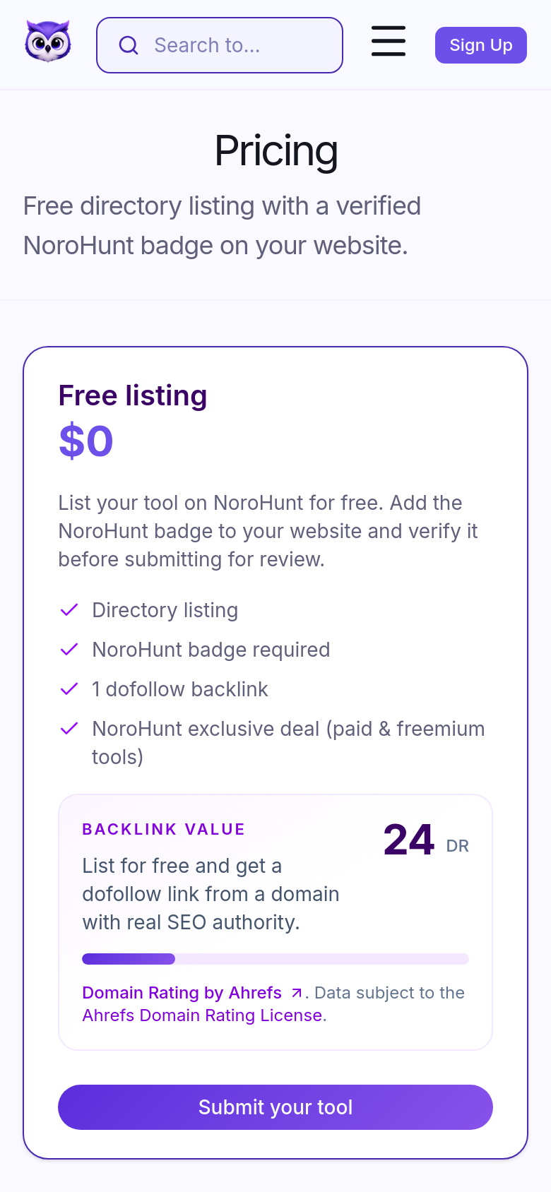 Pricing