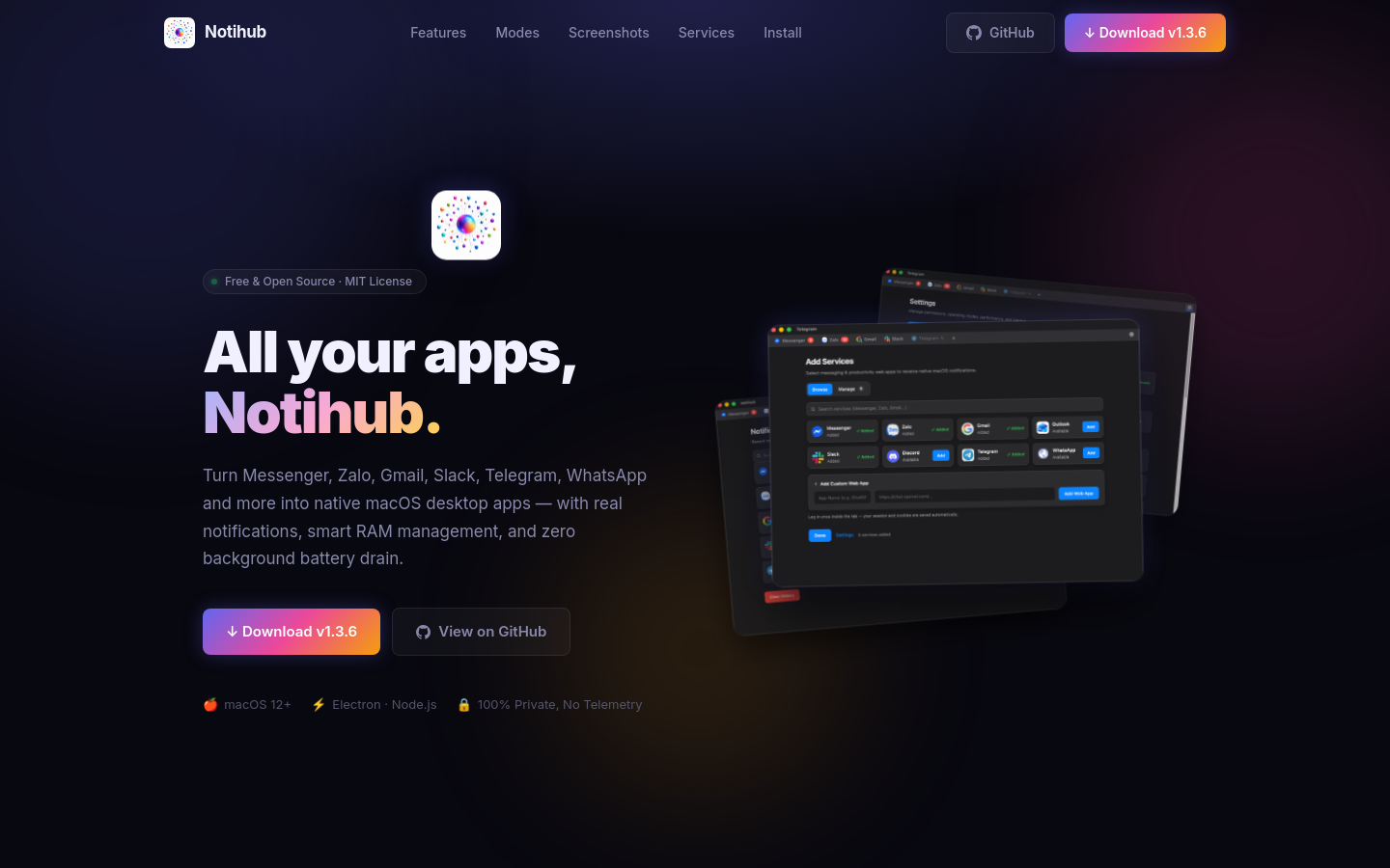 Captured Homepage / Lander