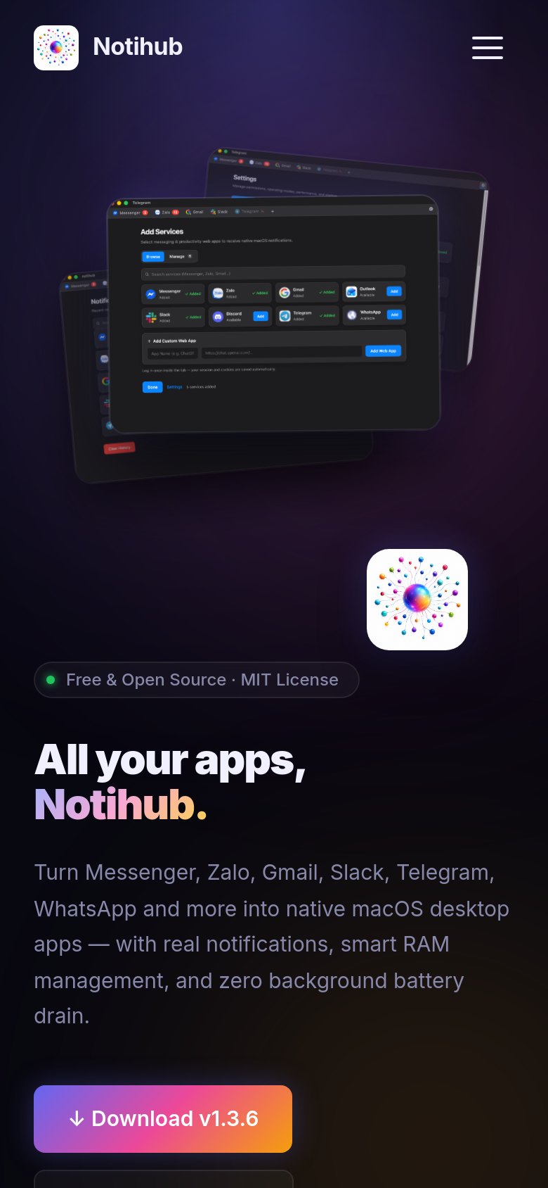 Homepage / Lander