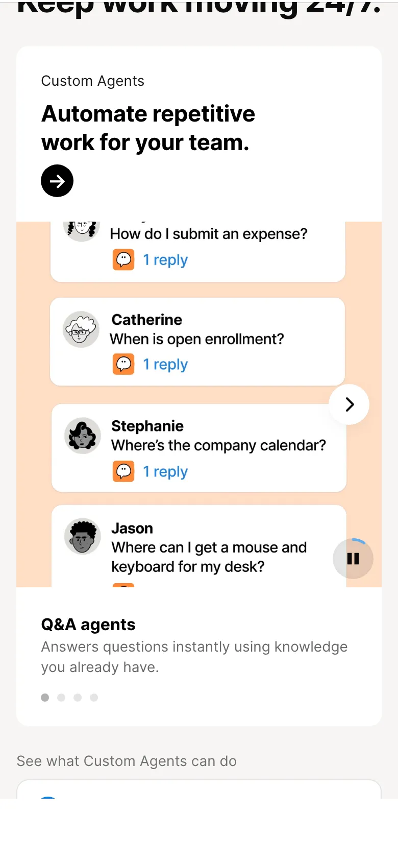 Homepage / Lander