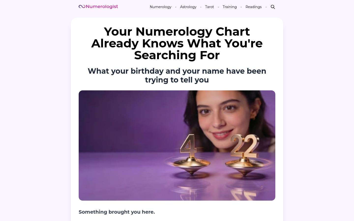 Captured Homepage / Lander