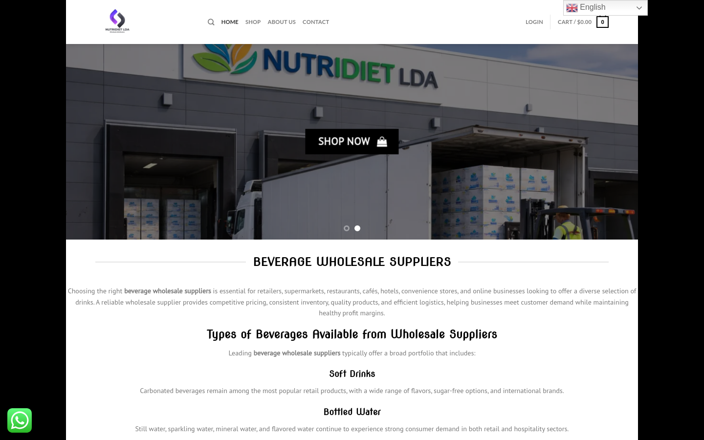 Captured Homepage / Lander