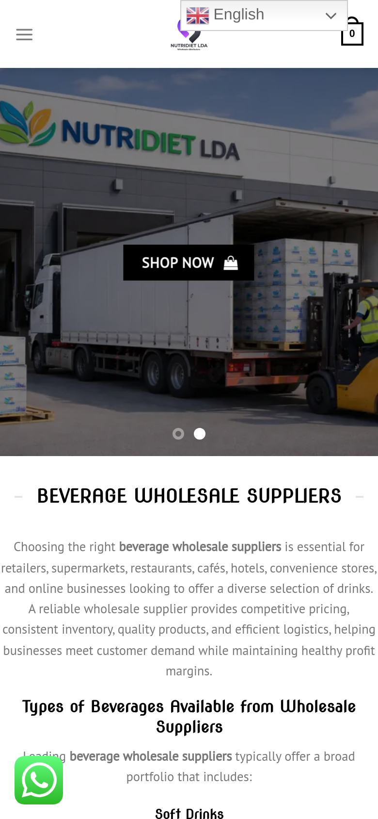 Homepage / Lander